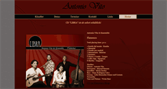 Desktop Screenshot of antoniovito.de